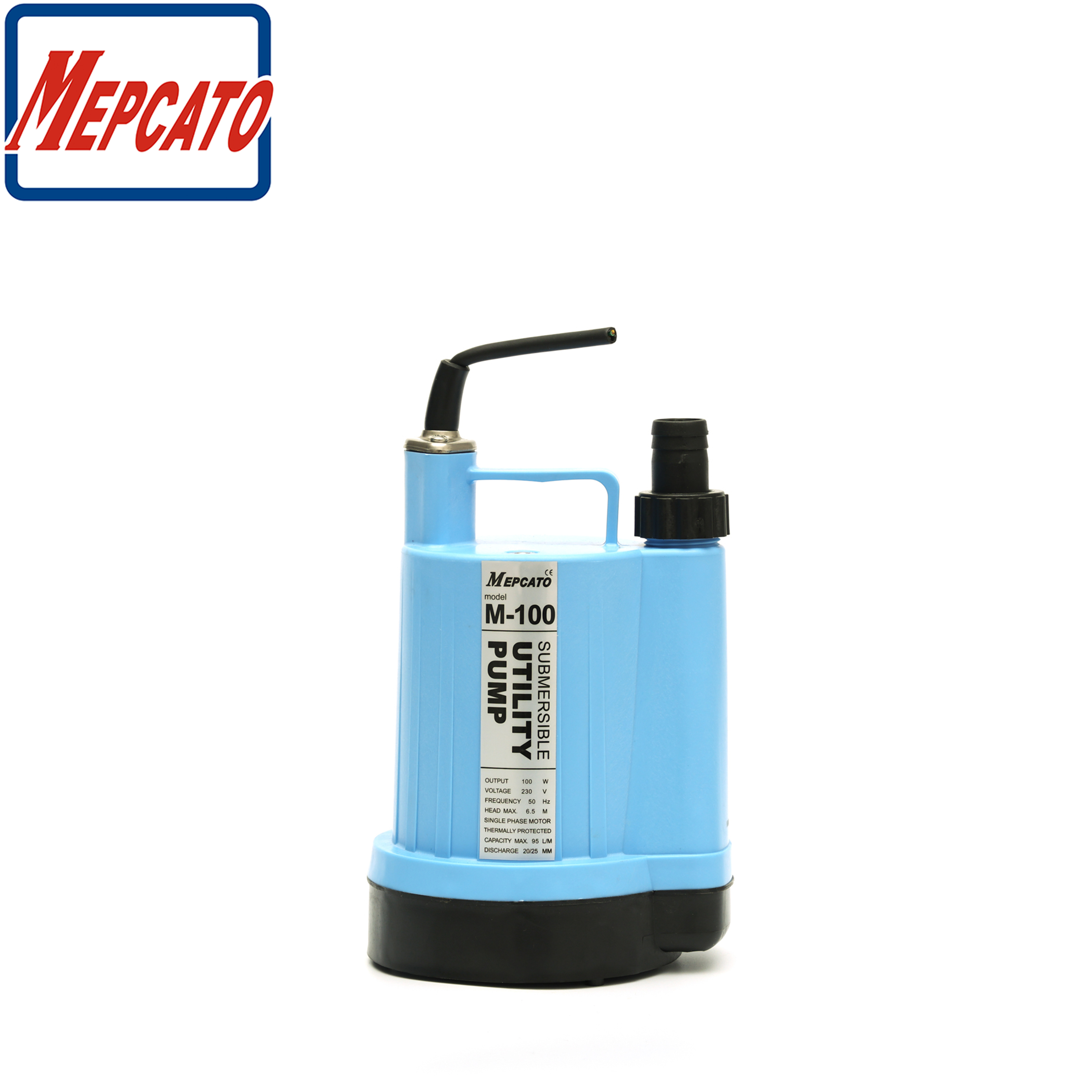 MF-100 Low Level Drainage Plastic Submersible Utility Pump with Floater