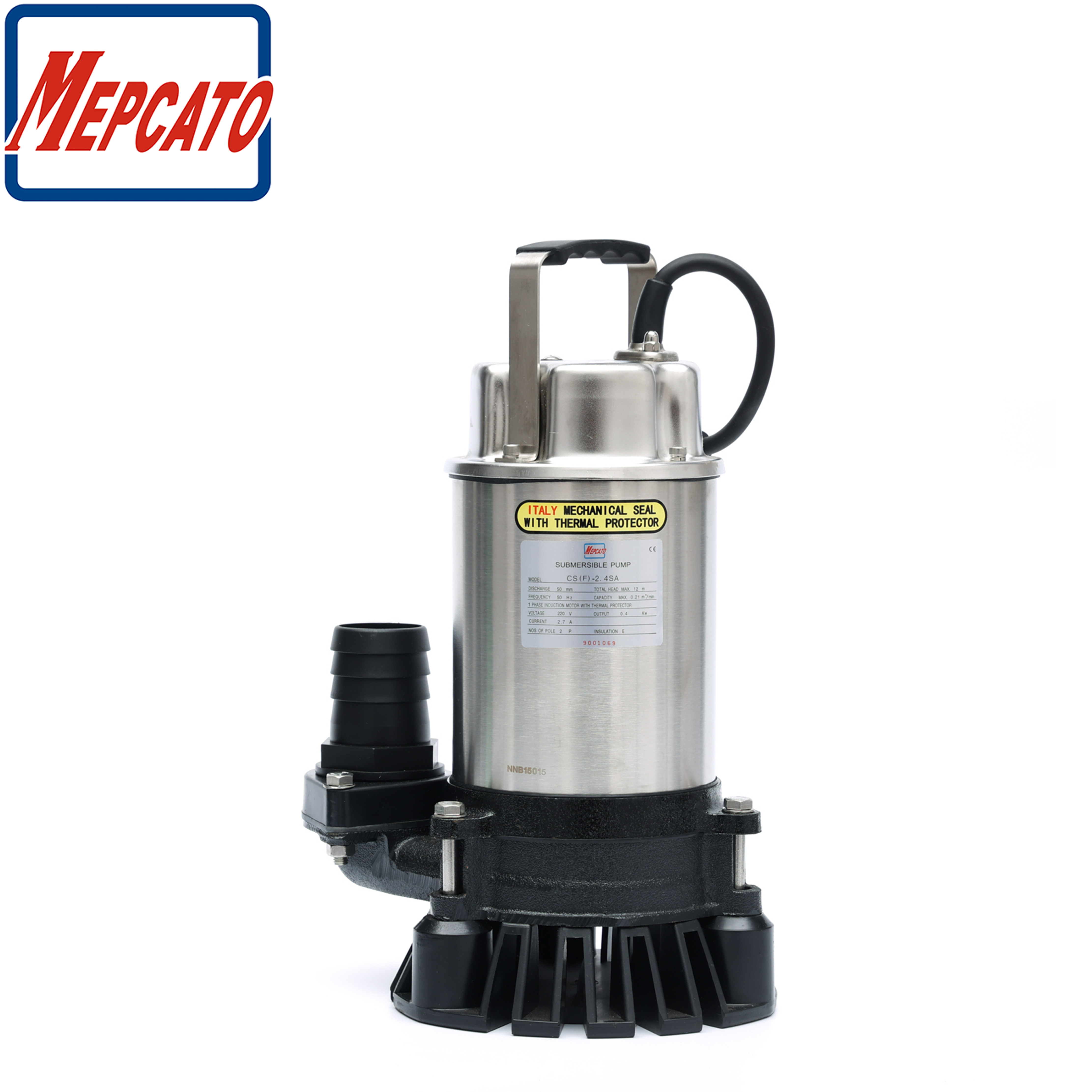 Wastewater Drainage Submersible Pump with Stirring Device